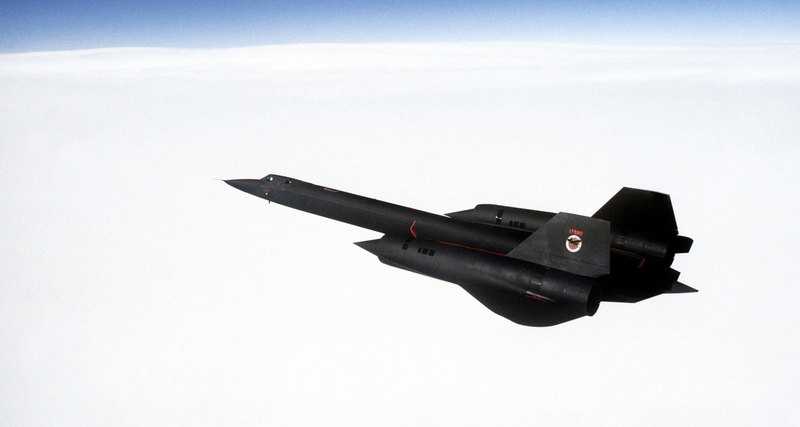 Найшвидший в світі літак Lockheed SR-71 “Blackbird”