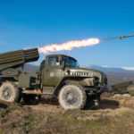 Field training contest at Russian military base in Abkhazia