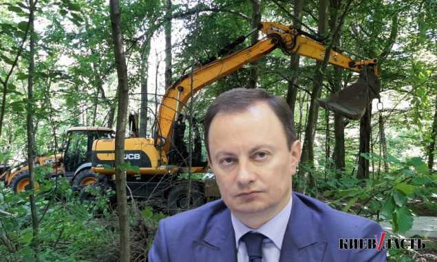 Экс-нардеп Андриевский ради нового ЖК уничтожил дубовый лес