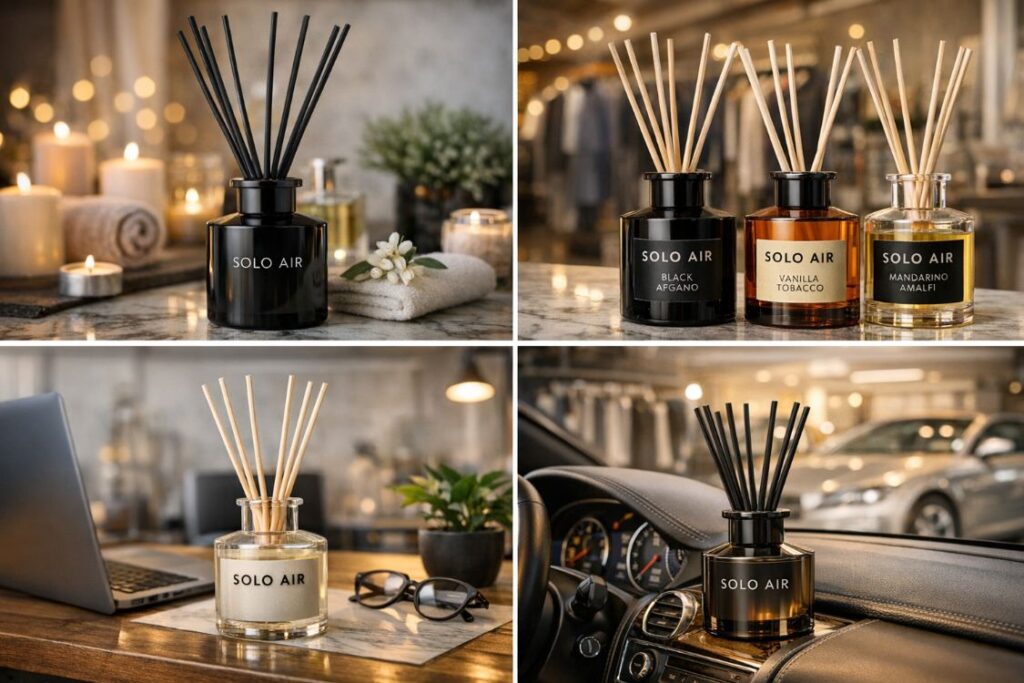 Аромадифузори з паличками Solo Air: сучасний підхід до ароматизації простору