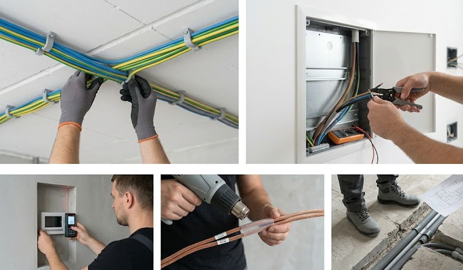 Электромонтажные работы: профессиональные советы строителя