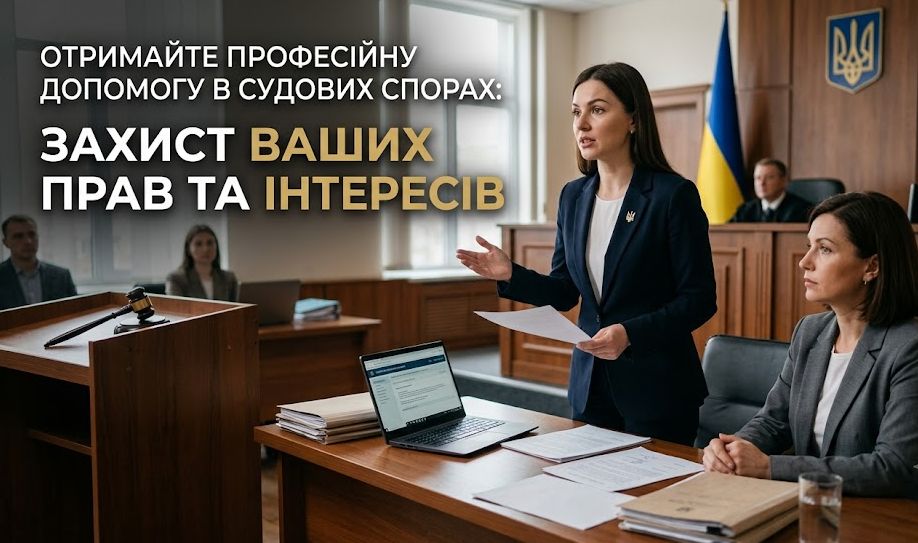 Отримайте професійну допомогу в судових спорах: захист ваших прав та інтересів